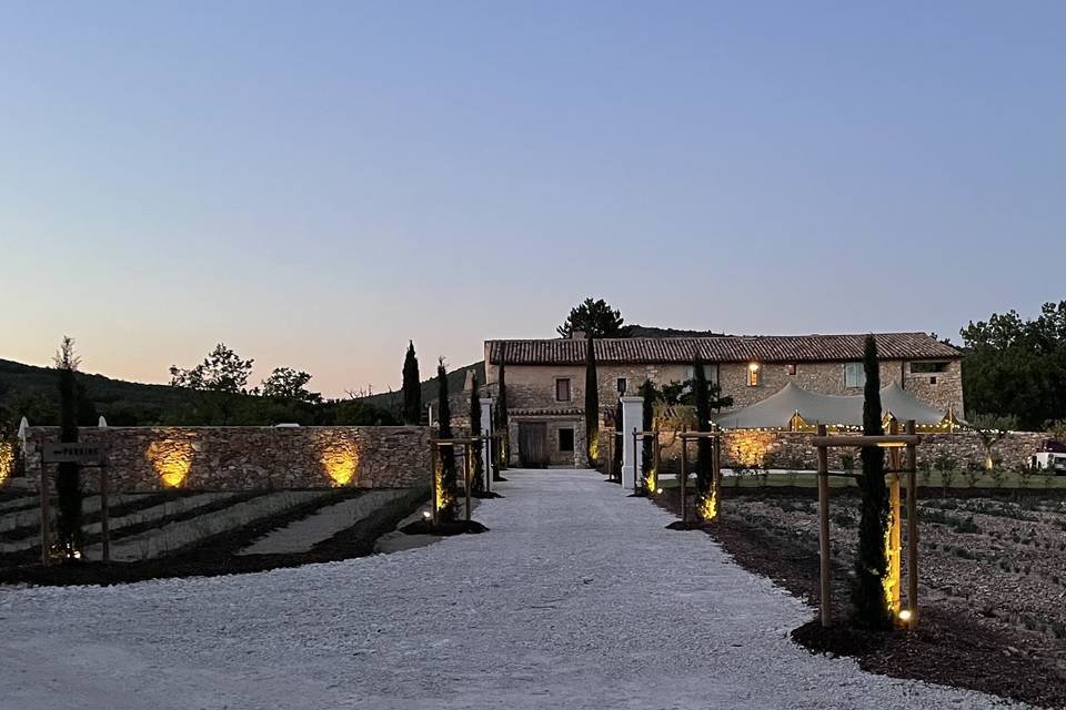 Entrée du domaine