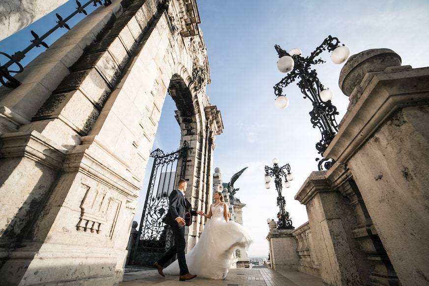 Photo de mariage extérieur