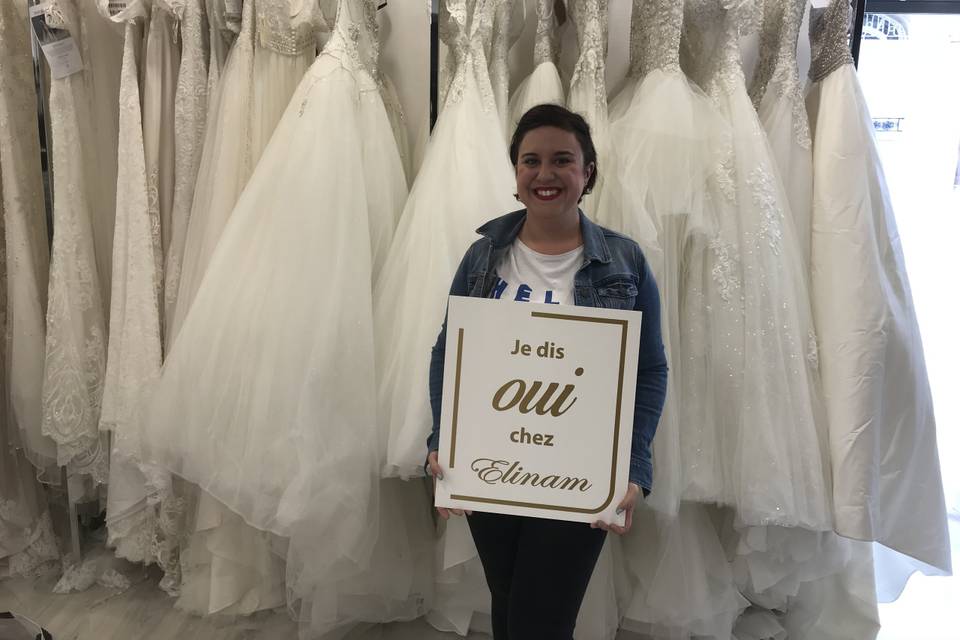 Une mariée ELINAM