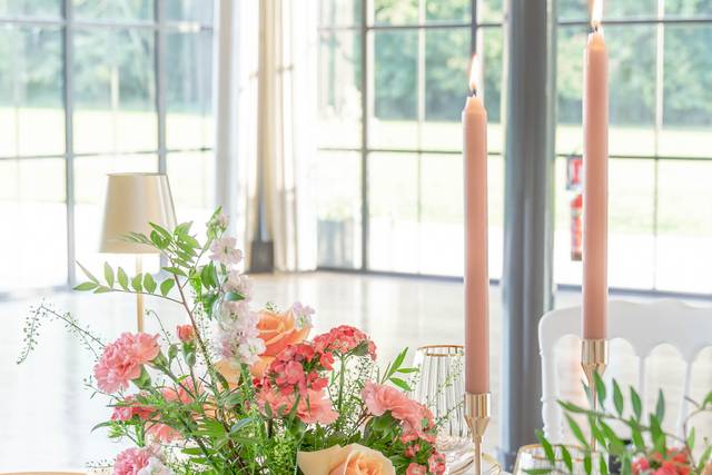 Garden party : décor de table