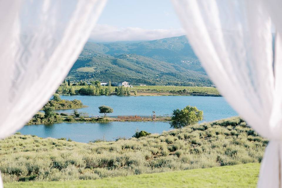 Vue sur la presqu'île