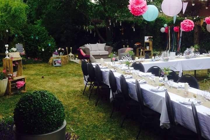 Mariage dans votre jardin