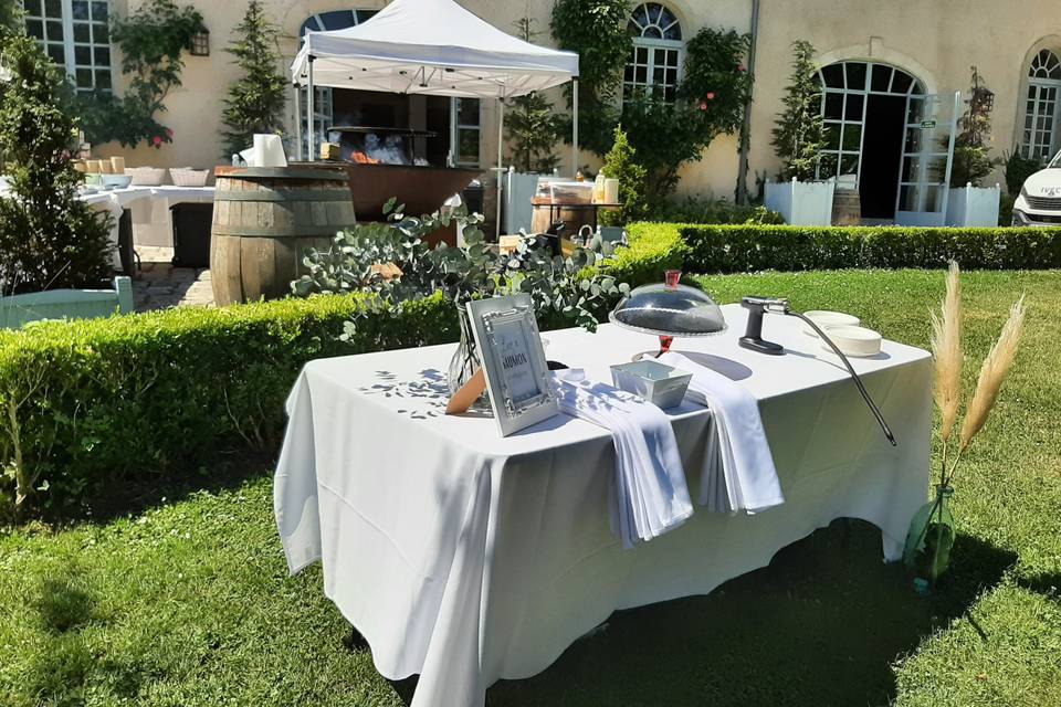 Terrasse à l'ombre à 16h00