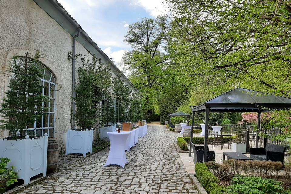 Pergolas pour canapé extérieur