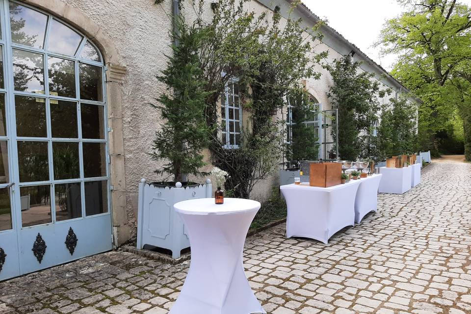 Terrasse pour cocktail