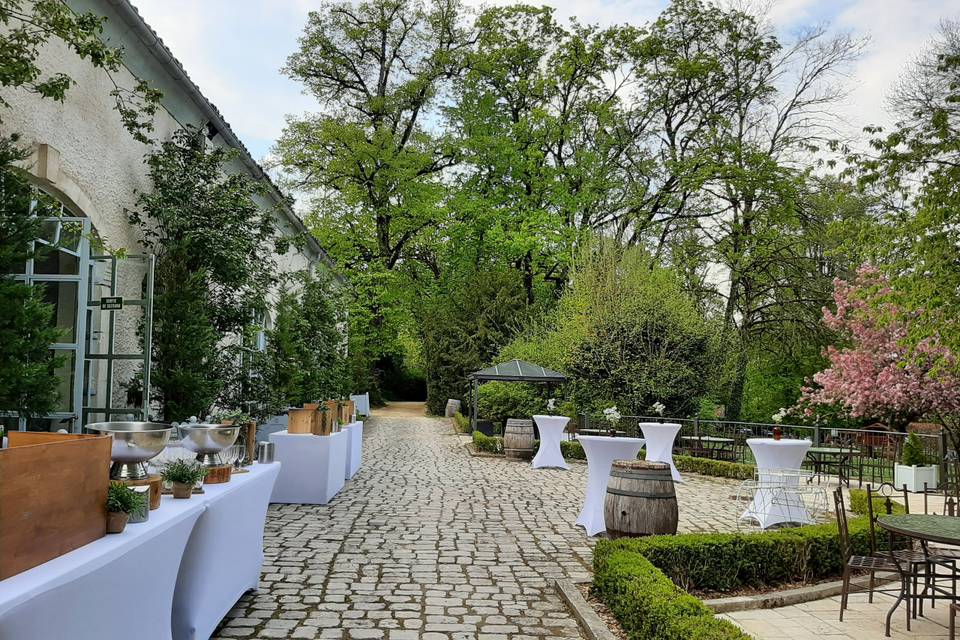 Double terrasse de 300m2
