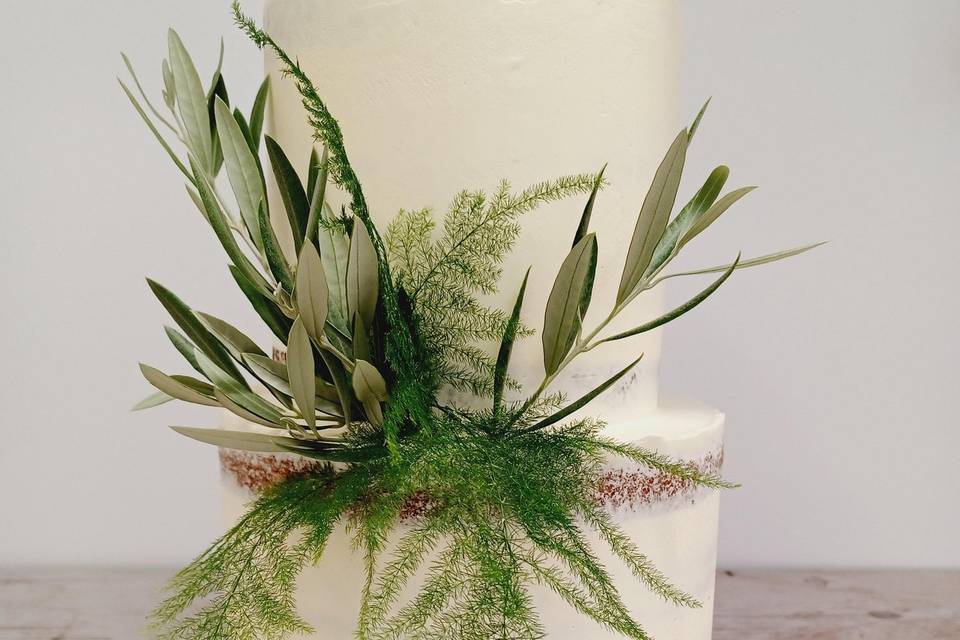 Wedding cake feuillage