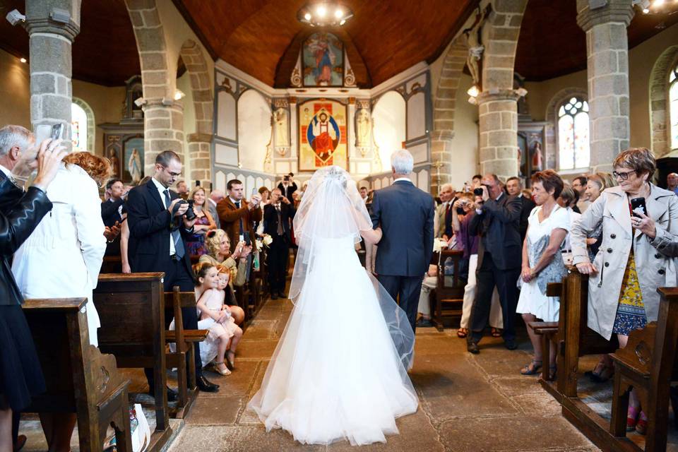 L'entrée dans l'Eglise