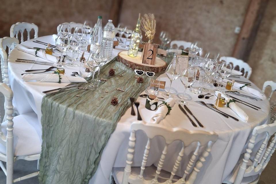 Décoration d'une table