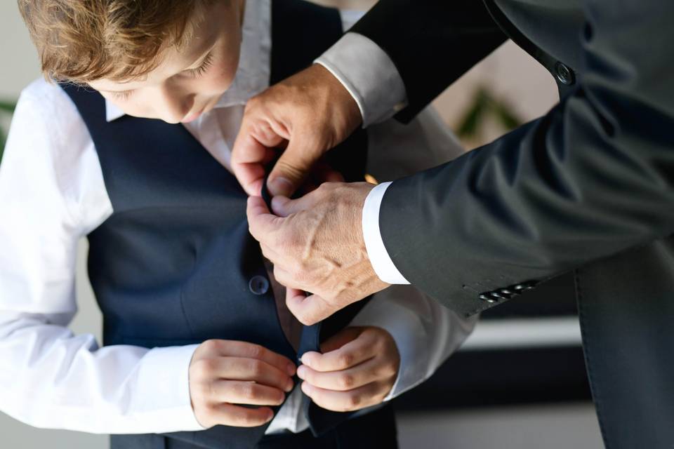Preparatifs entre hommes