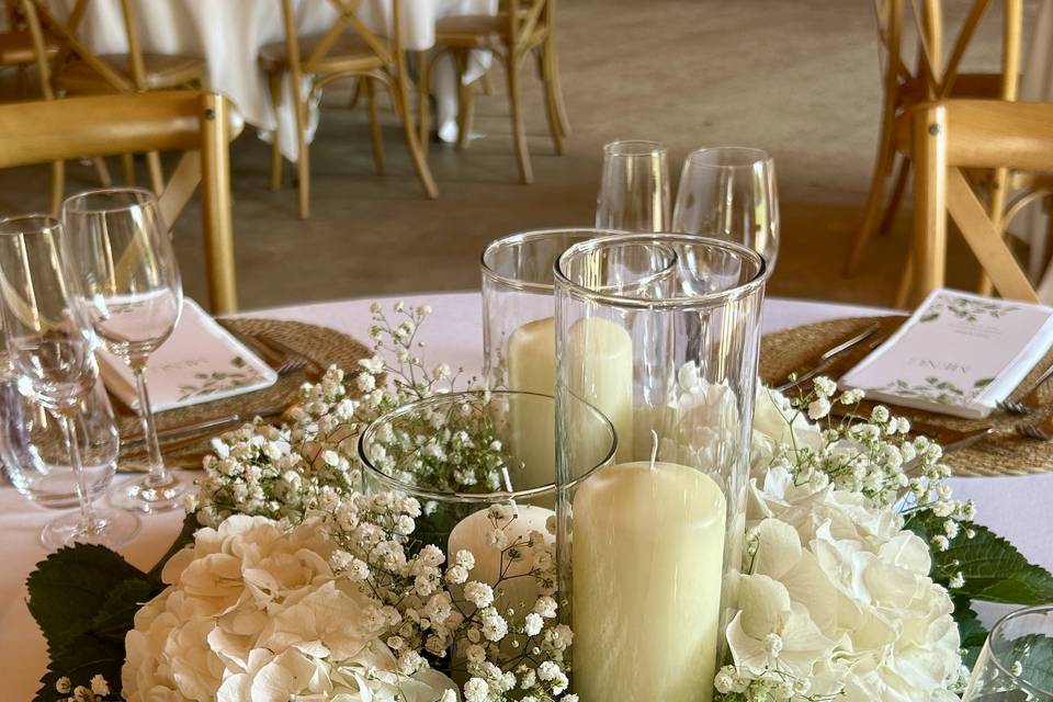 Centre de table invité
