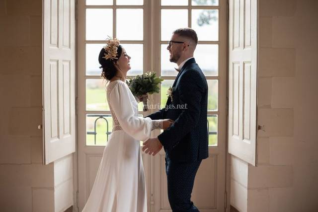 Chemille robe de mariée sale