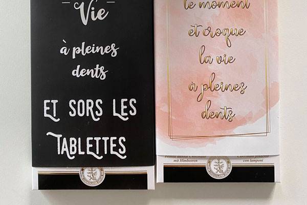 Etuis pour tablettes chocolat