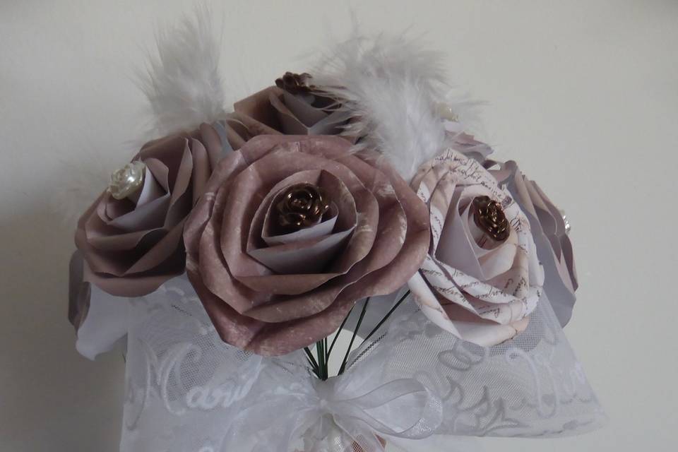 Bouquet de mariée vintage 2
