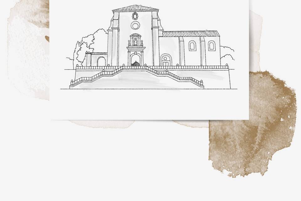 Illustration pour faire part