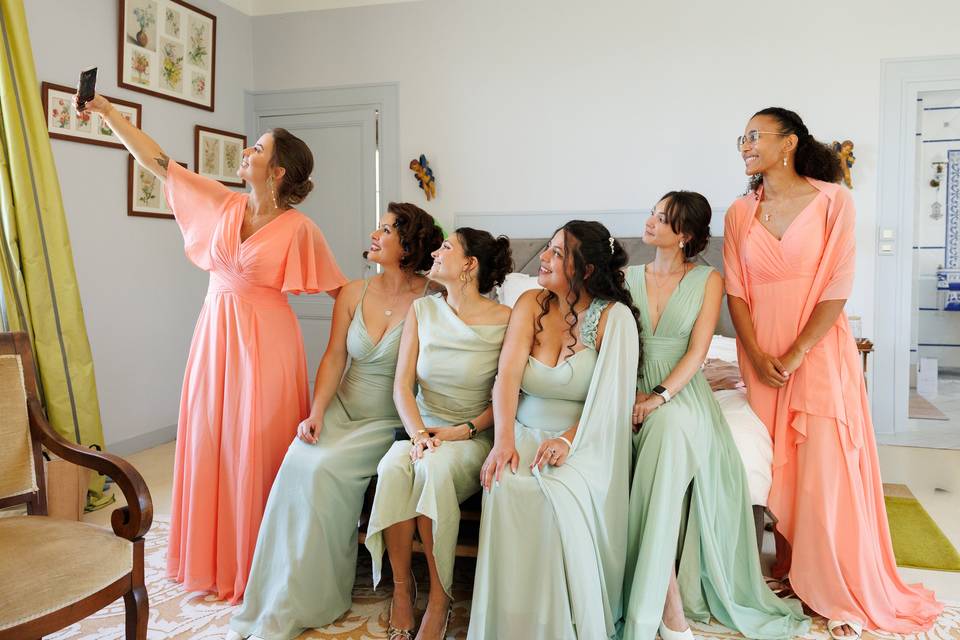Les demoiselles d'honneur