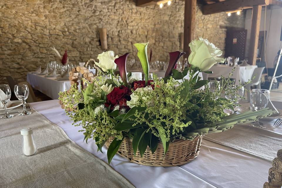 Table des mariés