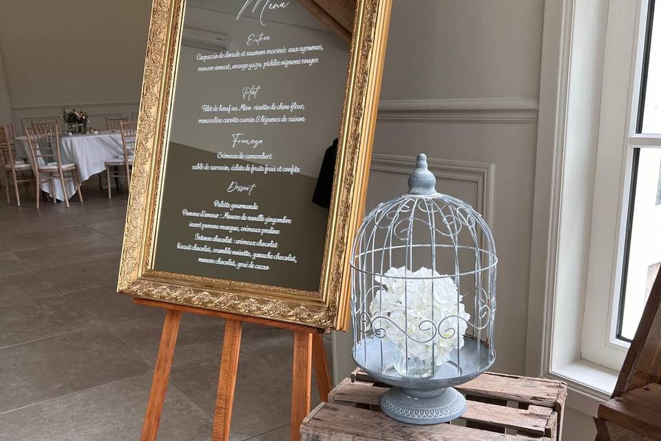 Mariage champêtre chic