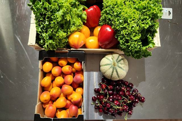 Produits frais du marché
