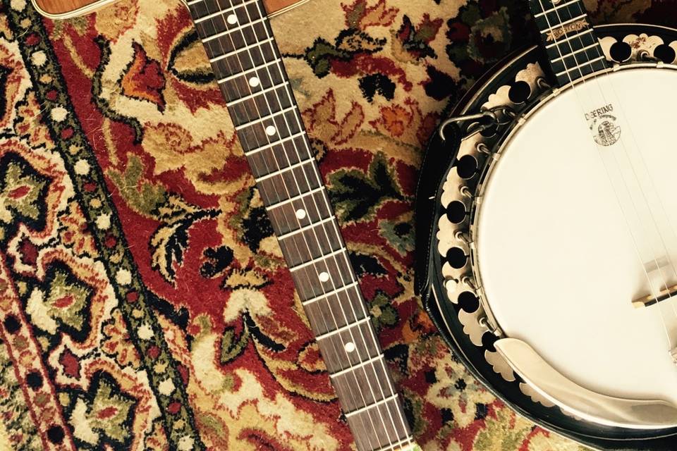 Guitare et banjo