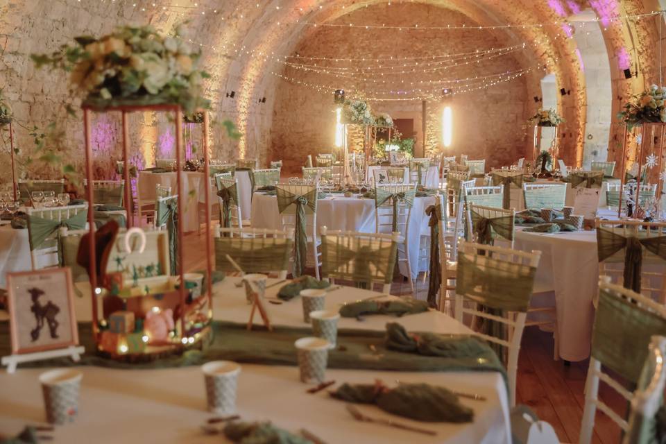 Décoration salle de réception
