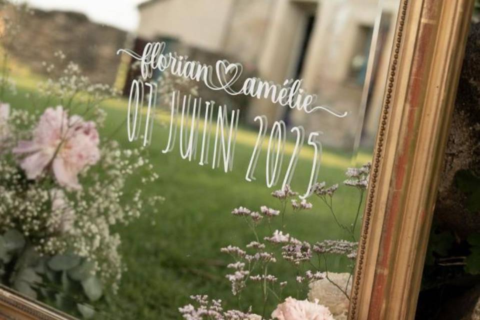 Tableau de bienvenue
