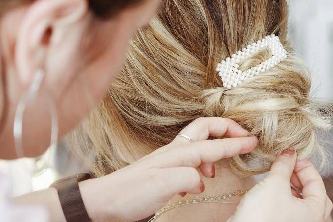 Chignon invitée