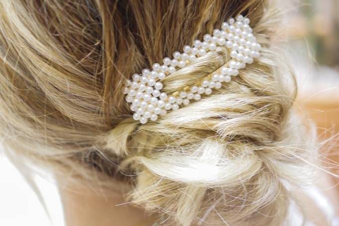 Chignon invitée