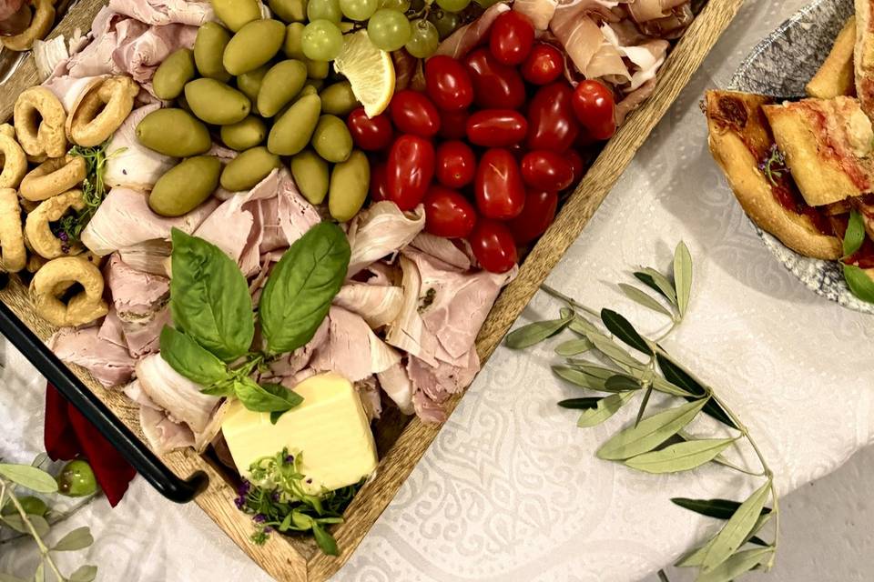 Planche charcuterie