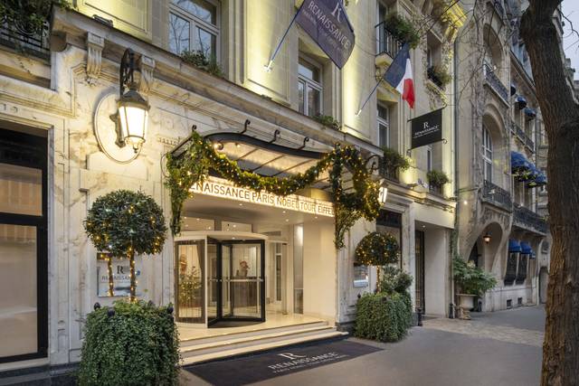 Facade de l'hôtel