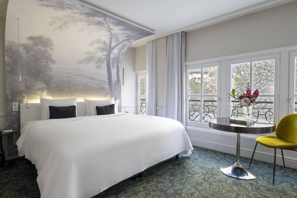 Chambre vue Jardin