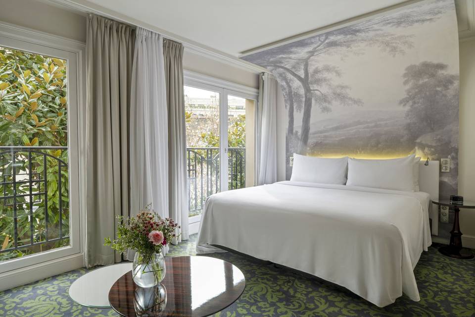 Chambre vue Jardin