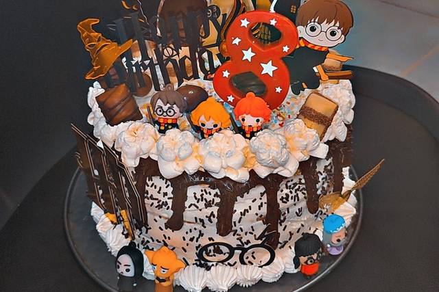 Lady cake Harry Potter Kinder