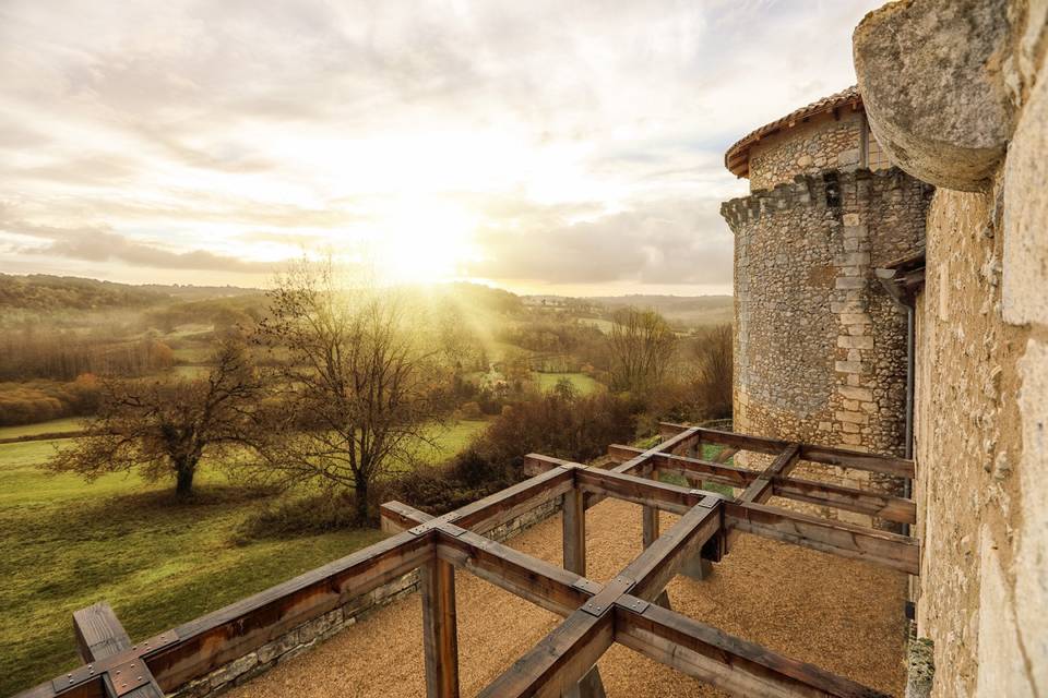 Terrace du château