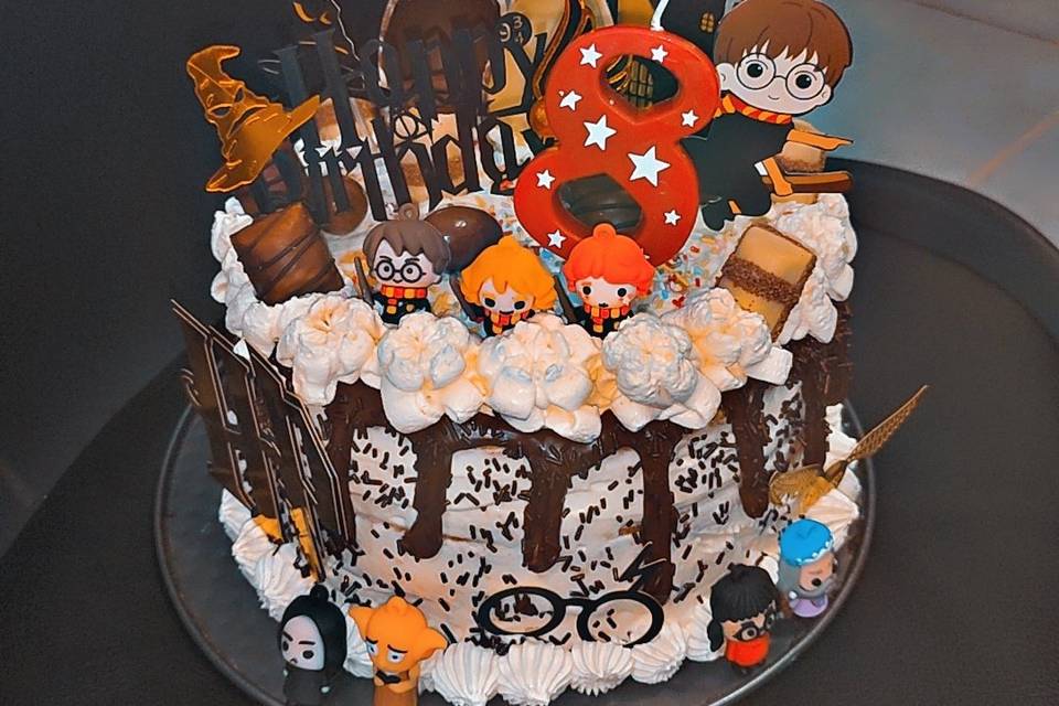 Lady cake Harry Potter Kinder