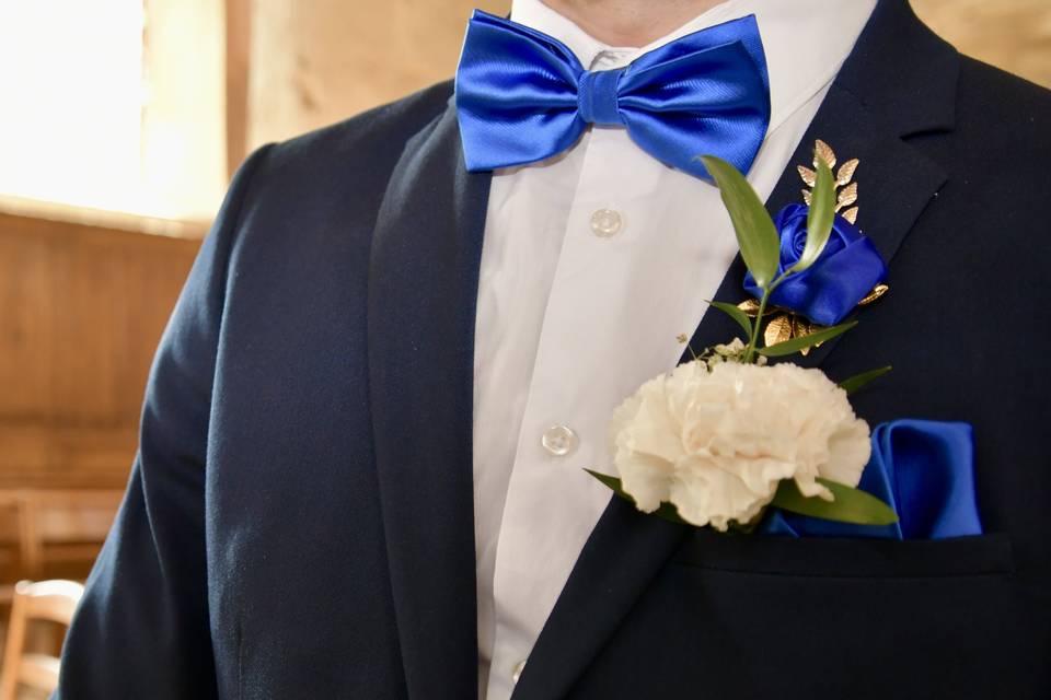 Boutonnière de fleurs