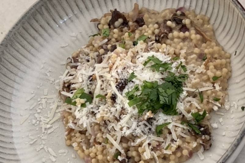 Risotto réconfortant fregola