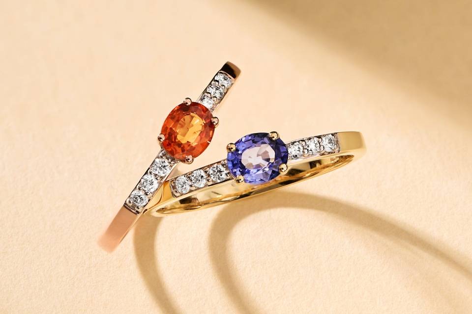 Diamants et Saphirs de couleur