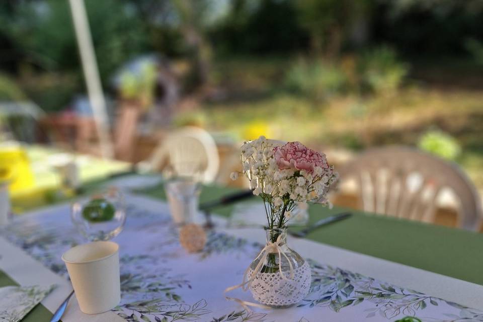Anniversaire décorationflorale