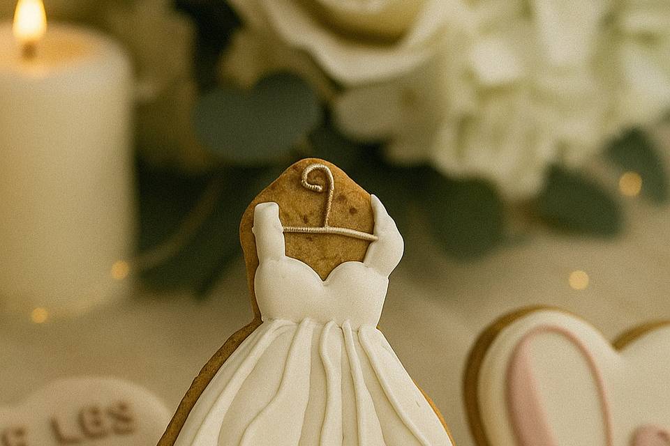 Biscuit robe de mariée