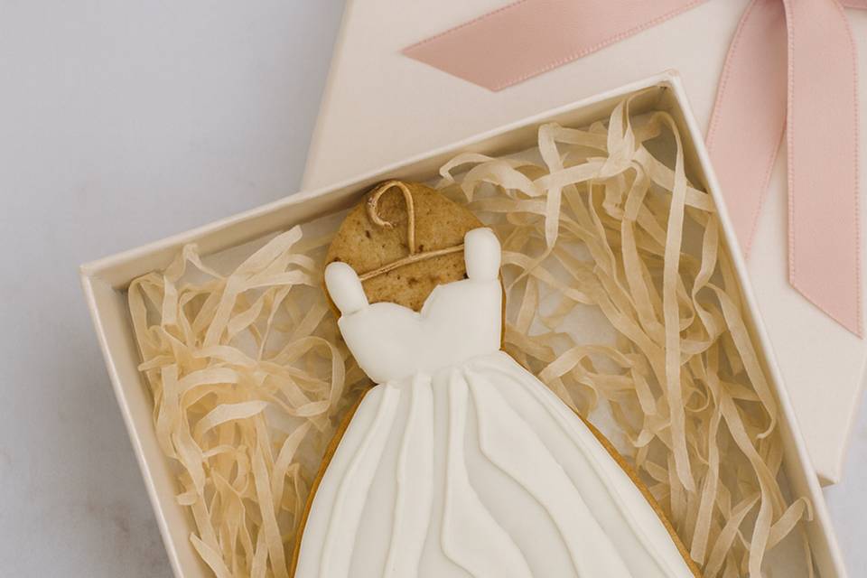 Biscuit robe mariée