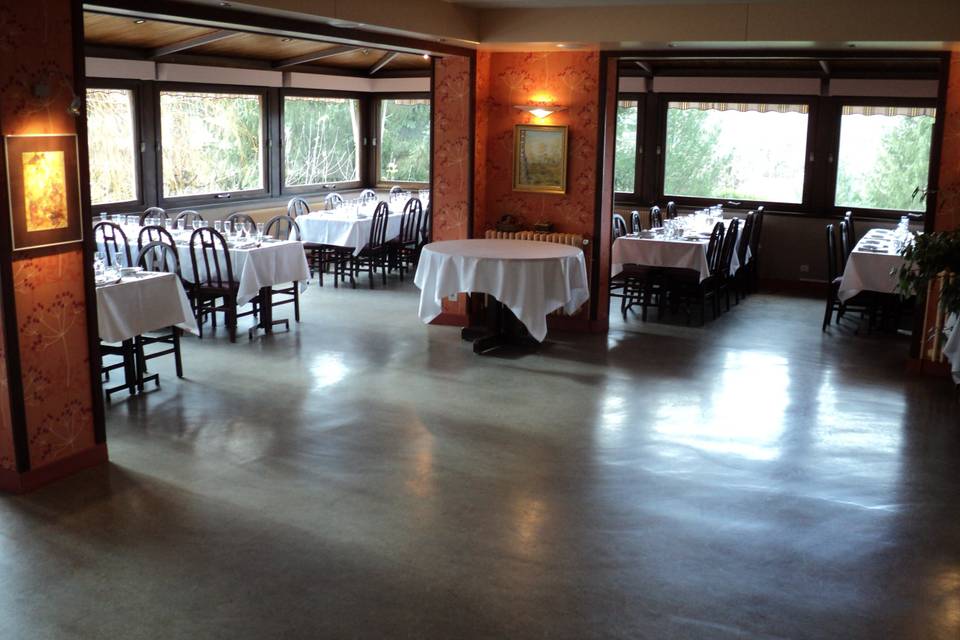 Salle de restaurant banquet