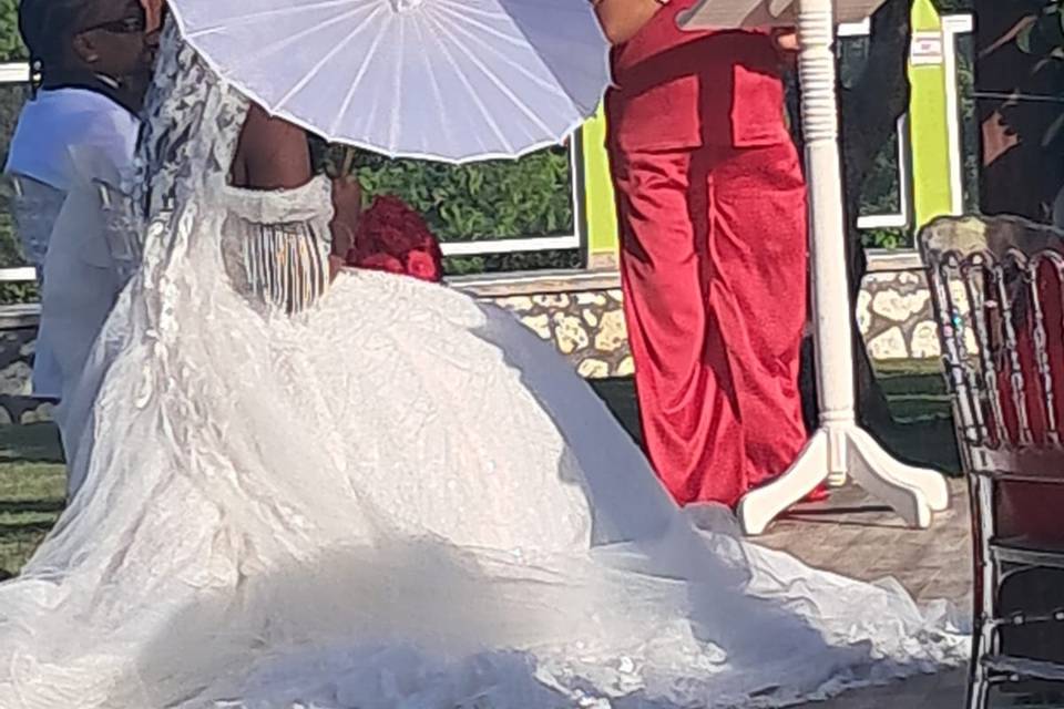 Ceremonie jardin abel ceremony