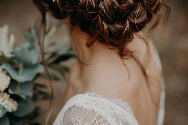 Chignon bohème