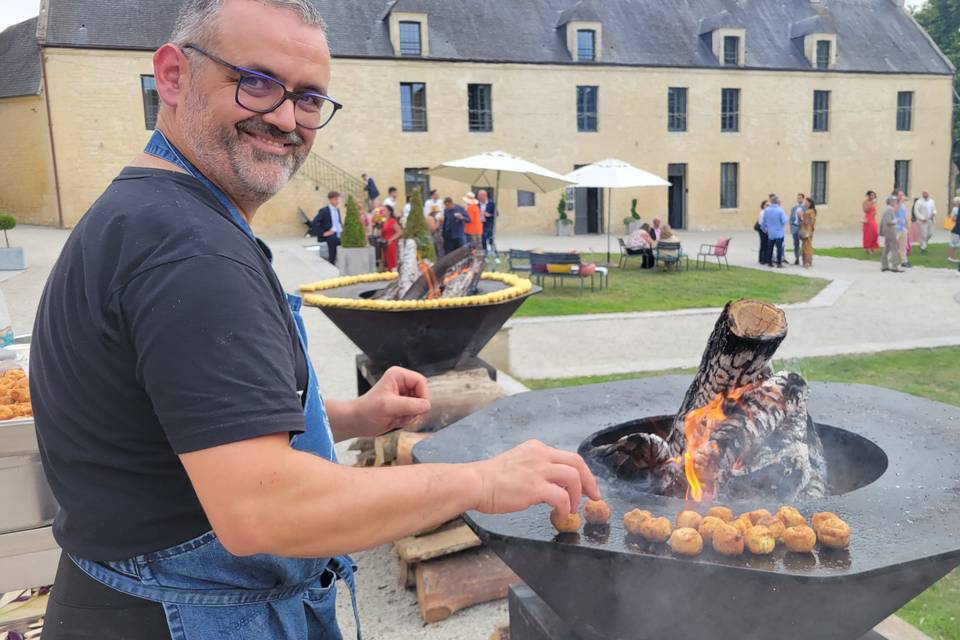 Live cooking