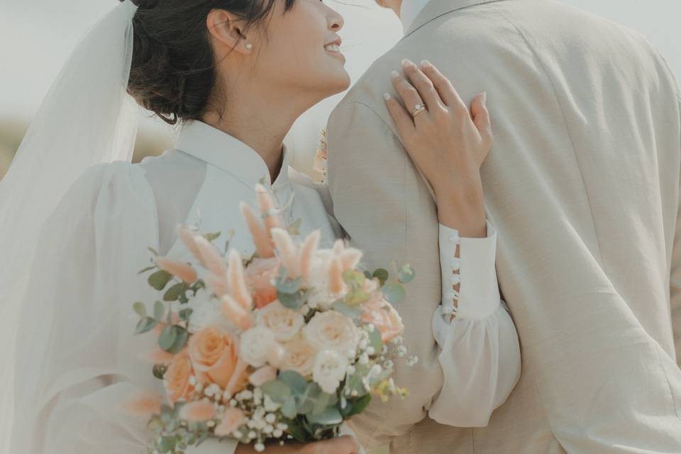 Le bouquet de la mariée