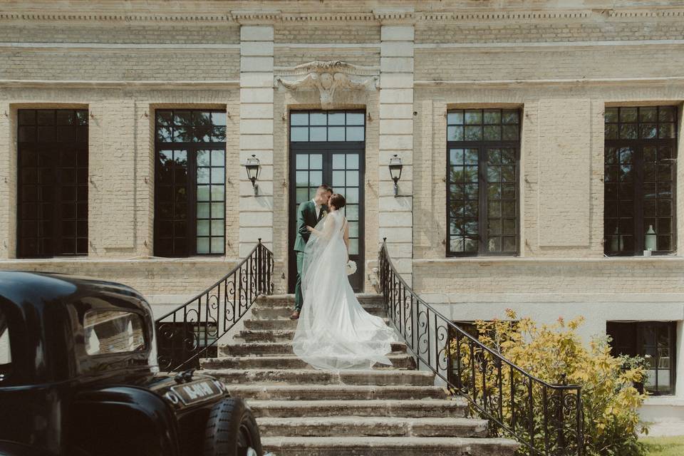 Mariage de chateau en France