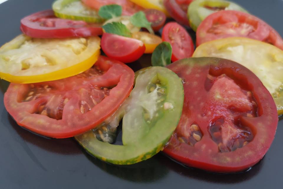 Salade de tomate à l'ancienne