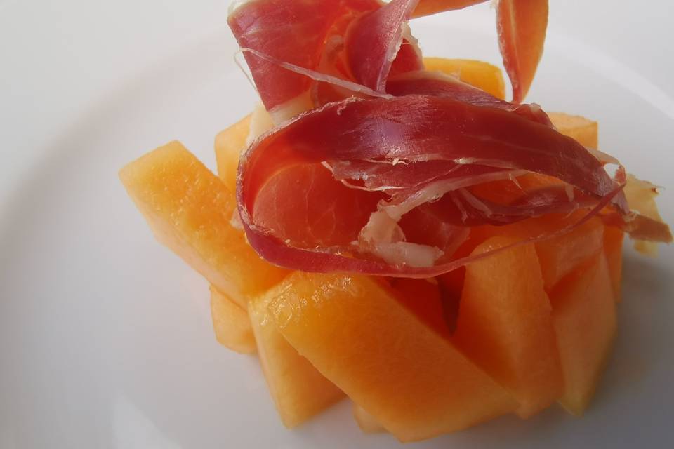 Melon jambon