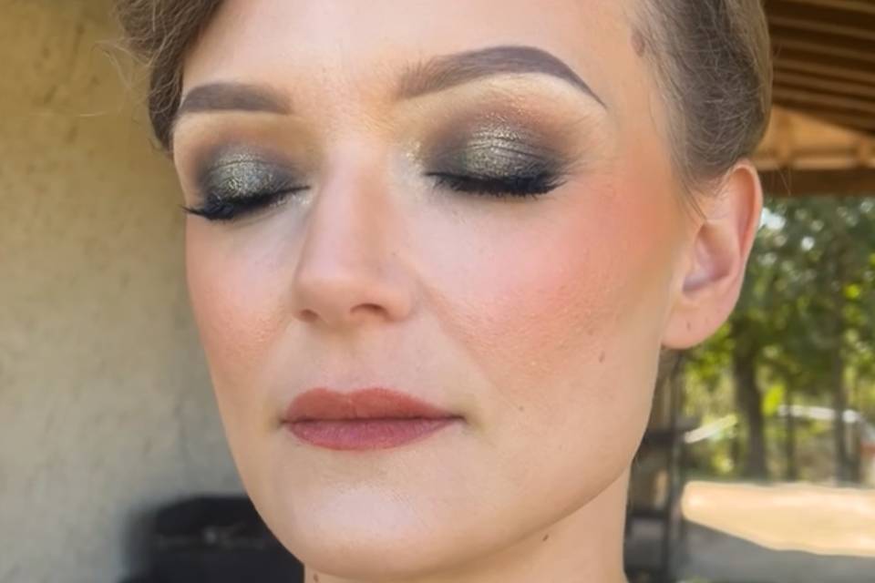 Smokey Eye pailleté